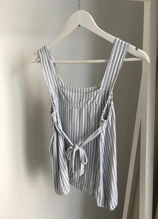 📎 голубая блуза h&m