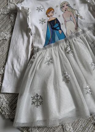 Сукня плаття ельза на 2-3 роки на дівчинку2 фото