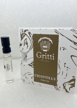 Dr. gritti chantilly парфумована вода (пробник)