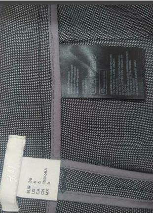 Женские брюки брюки брючины серого цвета h&amp;m6 фото