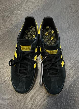 Кроссовки adidas handball spezial black/yellow fx56762 фото