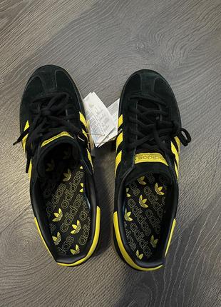 Кроссовки adidas handball spezial black/yellow fx56763 фото