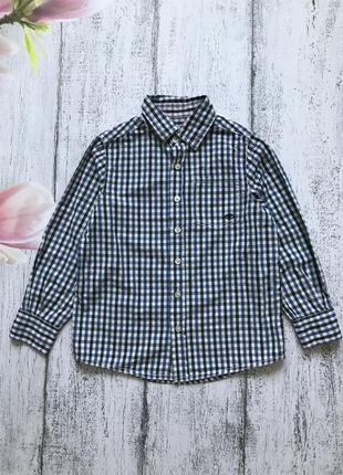 Крута сорочка в клітку tom tailor 7-8 років