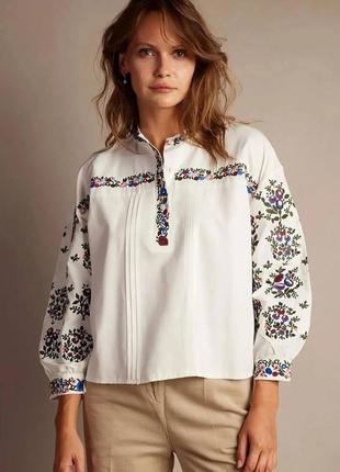 Шикарна блуза вишиванка жіноча сорочка