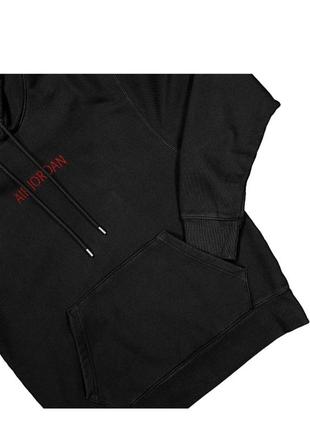 Кофта мужская jordan wordmark fleece hoodie3 фото