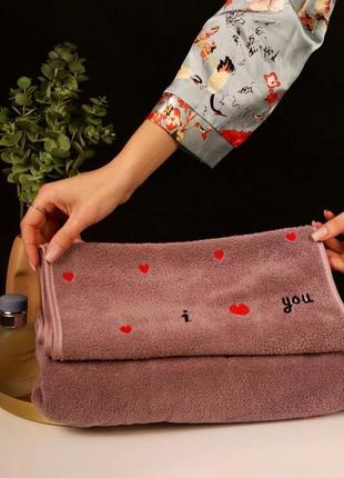 Набор полотенец, микрофибра