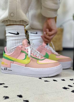 Nike air force 1 shadow arctic punch5 фото