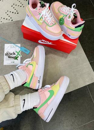 Nike air force 1 shadow arctic punch7 фото