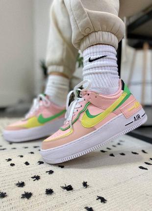 Nike air force 1 shadow arctic punch8 фото