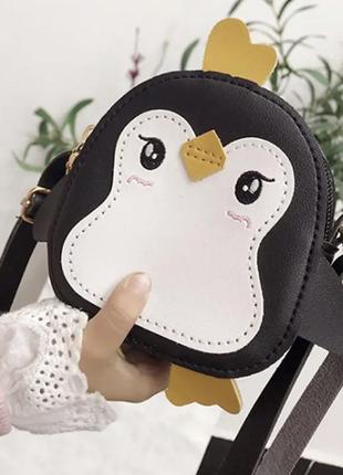 Детская сумочка пингвин, сумка для девочки