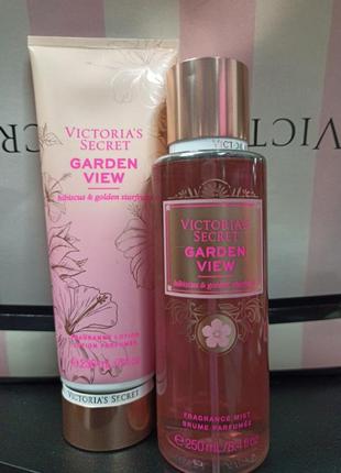 Мист, спрей, лосьон, набор garden view victoria's secret