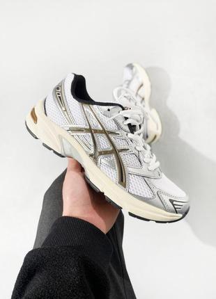 Asics gel-1130 white/silver/brown