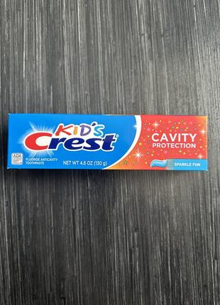 Crest детская зубная паста