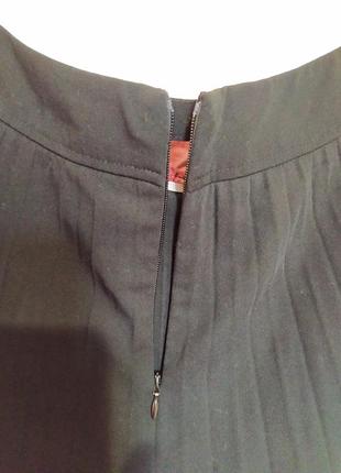 Плиссированная короткая юбка next. размер 12/405 фото