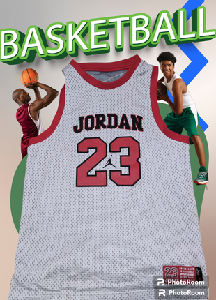 Подростковая, баскетбольная майка denim jordan
