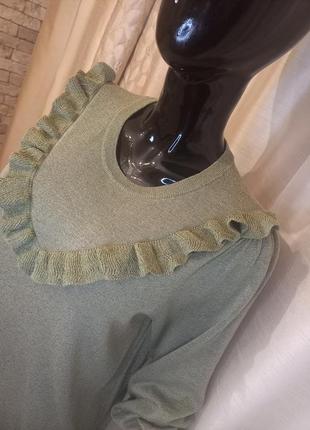 Милейший свитерок с люрексом 12-14 размер