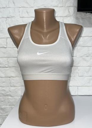 Оригинальный топ, бра для занятий спортом nike dri-fit