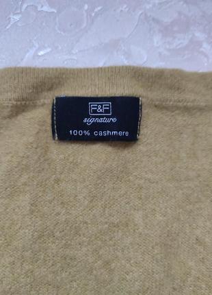 Кашемировый свитер f&amp;f4 фото