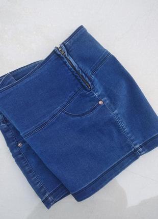 Юбка джинсовая коттон р.365 фото