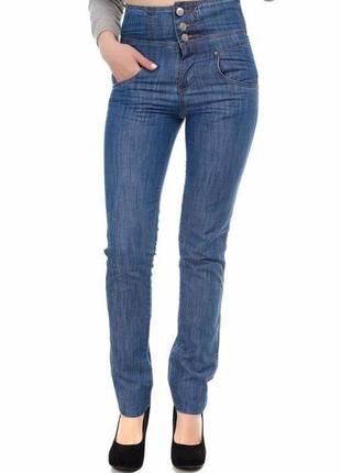 Легкие джинсы с завышенной талией zerve denim1 фото