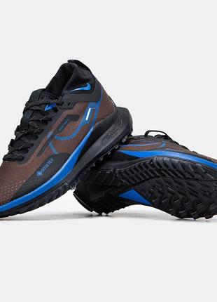 Мужские кроссовки nike pegasus trail 4 gore-tex brown blue 41-42-43-44-45