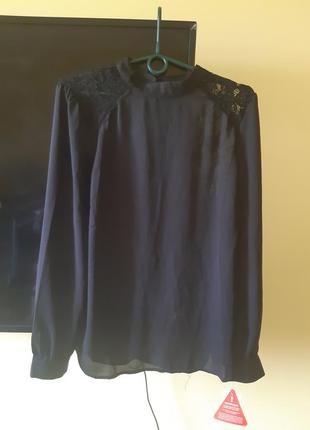 Блуза ,кофта ,кружево фирменная италия ! размер м,л3 фото