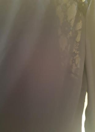 Блуза ,кофта ,кружево фирменная италия ! размер м,л6 фото