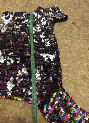 Кроп топ блузка в паєтках