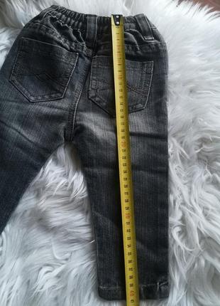 Джинси на 9-12 місяців штани штанці штанішки6 фото