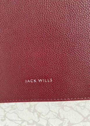 Жіноча класична шкіряна сумка через плече jack wills6 фото