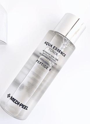 Medi-peel peptide 9 aqua essence toner тонер для обличчя з пептидами, 250 мл