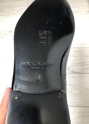 Dolce & gabbana бархатные слиперы, пенни лоферы. оригинал7 фото