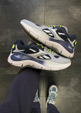 Reebok zig kinetica gray navy