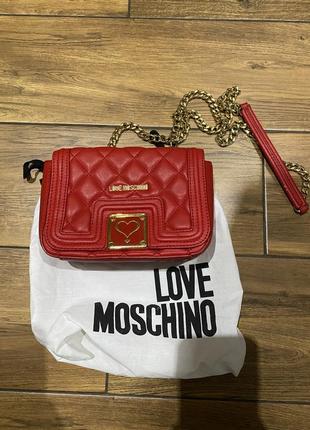 Сумка love moschino