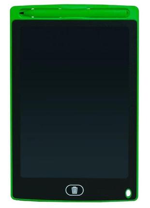 Lcd-планшет для рисования 8,5" lcd writing tablet green