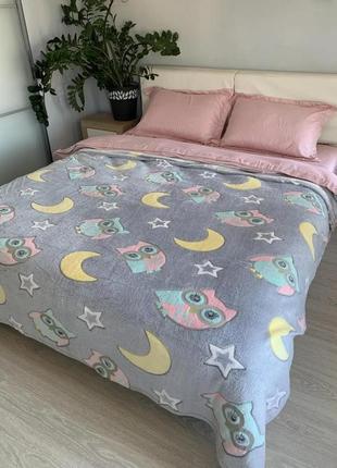 Плед що свiтиться в темрявi свiтлячок плед покривало 200×220 люмінафор