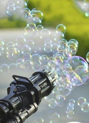 Кулемет дитячий з мильними бульбашками2 фото