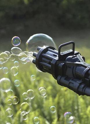 Кулемет дитячий з мильними бульбашками3 фото