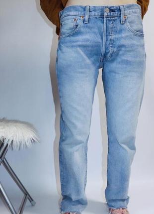 Вінтажні levi’s джинси зі світлого джинса5 фото
