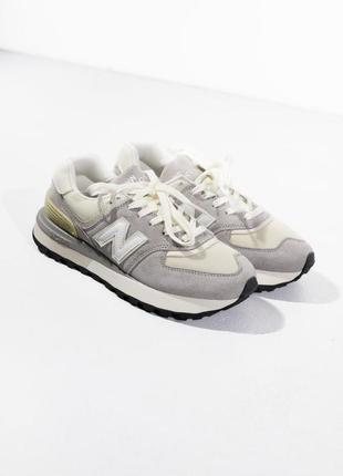 New balance 574 legacy beige/grey/white8 фото