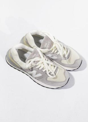 New balance 574 legacy beige/grey/white7 фото