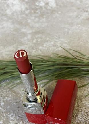 Помада для губ dior rouge dior ultra care rouge 635 - ecstase (кирпурный красный)