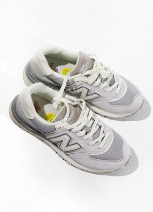 New balance 574 legacy grey/beige logo9 фото