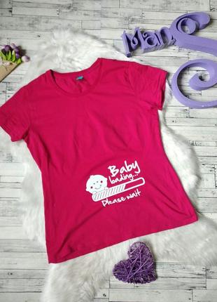 Футболка spread shirt baby loading... женская розовая