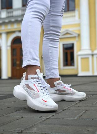 Летние кроссовки nike белого цвета с сеточкой (36-40)