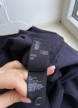 Шерстяное платье туника кофта cos рубашка рубашка