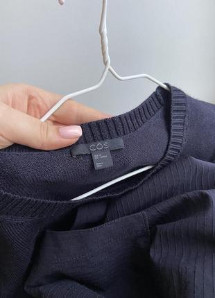 Шерстяное платье туника кофта cos рубашка рубашка