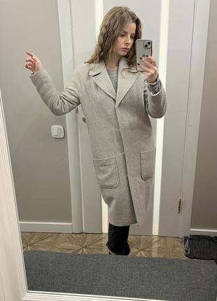 Пальто жіноче вовняне зимове від українського бренду2 фото