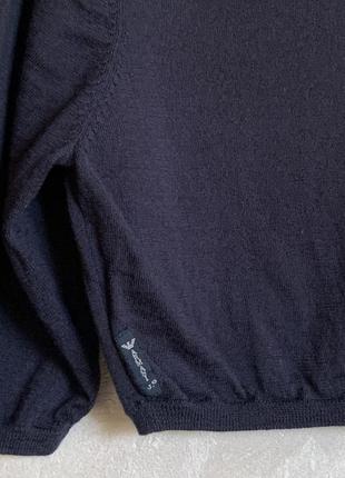 Укороченный шерстяной топ свитер бренда armani jeans, размер м.2 фото
