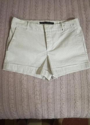 Супер шорты в полоску р.xs zara basic